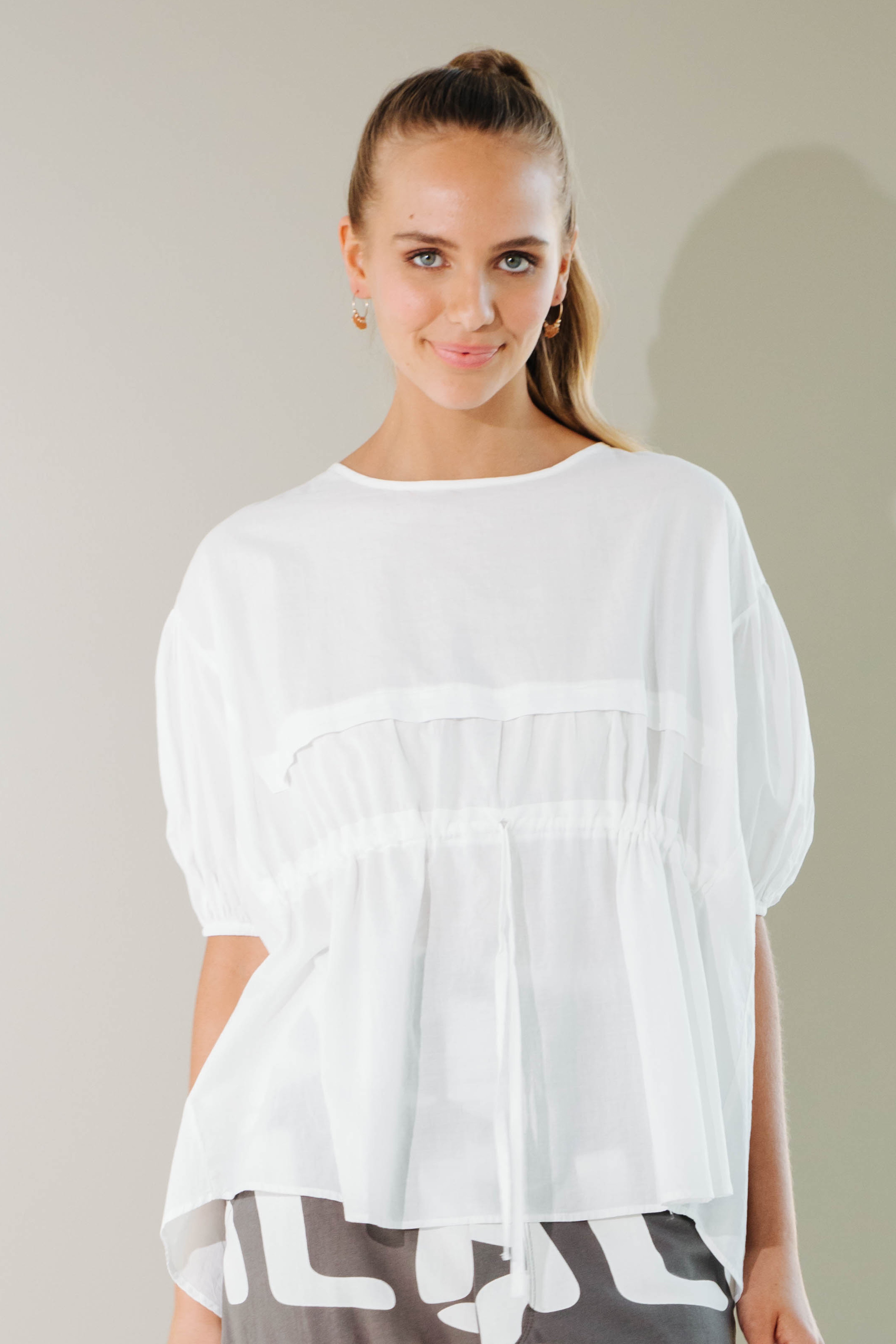 COTTON VOILE TOP CATEGORYTOPS gabriella Clothing NZ Women's Clothing Buy Women's