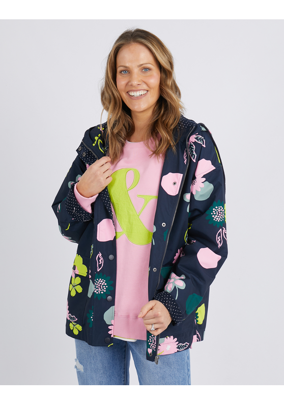 Mimosa Floral Women's Raincoat Elm Buy Elm Lifestyle Clothing