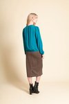 Split Pencil Skirt