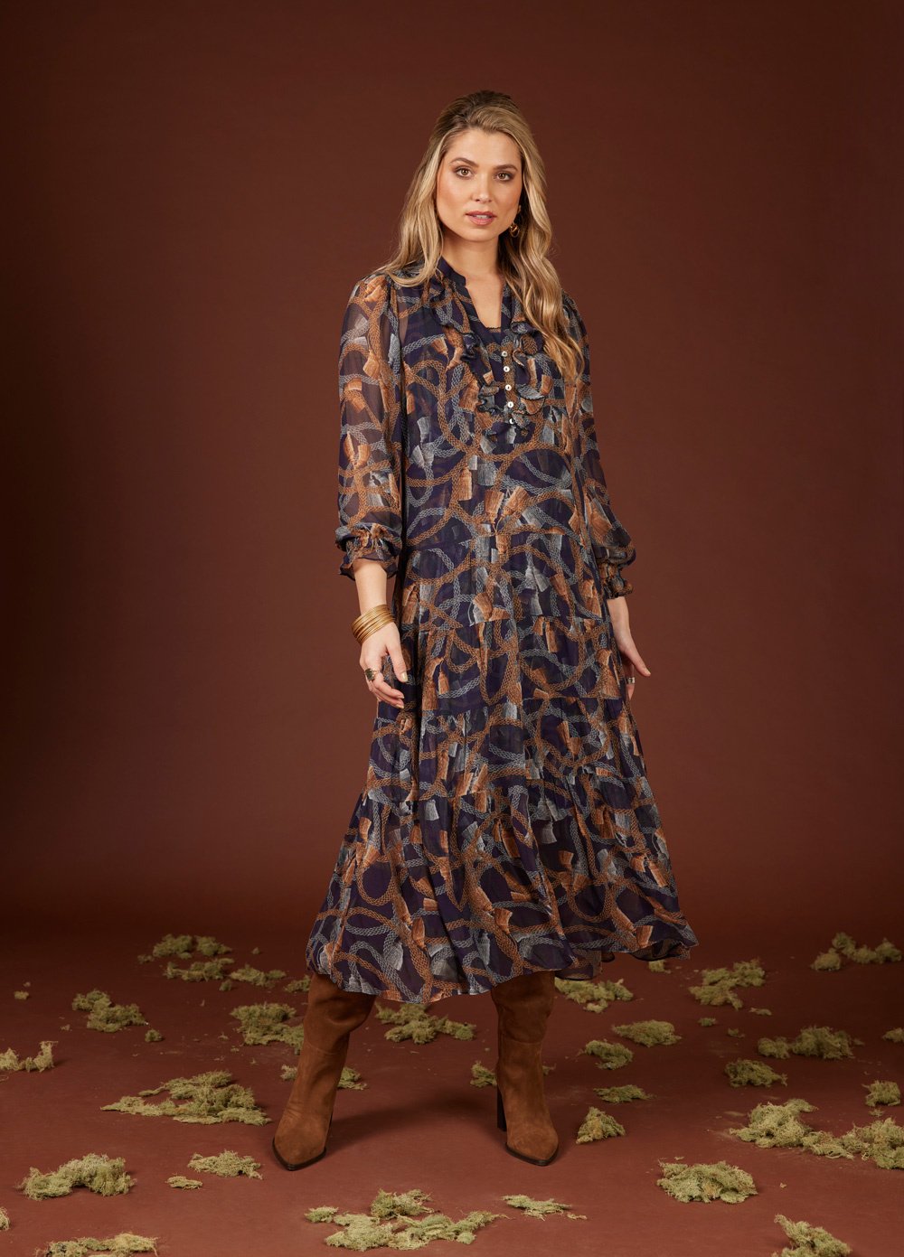 Anatasia Midi Dress Loobie's Story Buy Loobie's Story Online