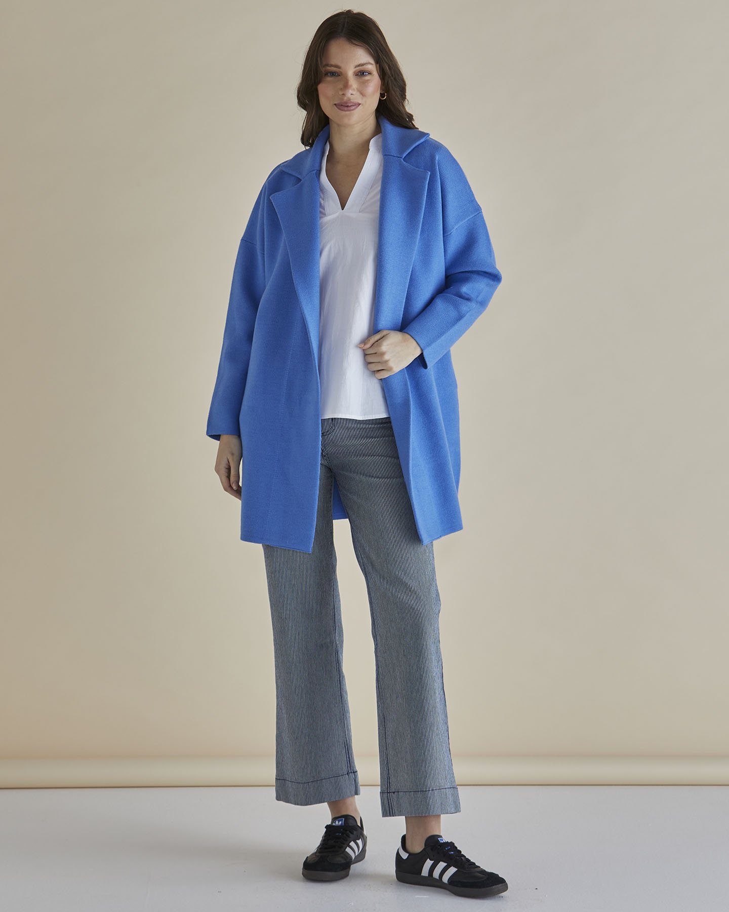 Womens best sale navy coatigan