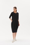 3/4 Sleeve Diagonal Dress