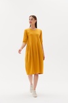 3/4 Sleeve Diagonal Dress