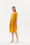 3/4 Sleeve Diagonal Dress