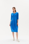 3/4 Sleeve Diagonal Dress