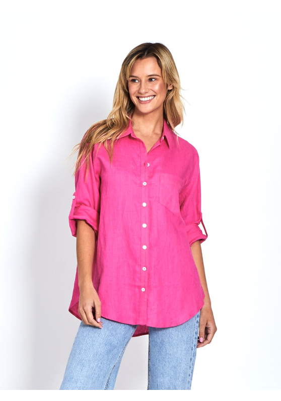 Adele Linen Women's Shirt