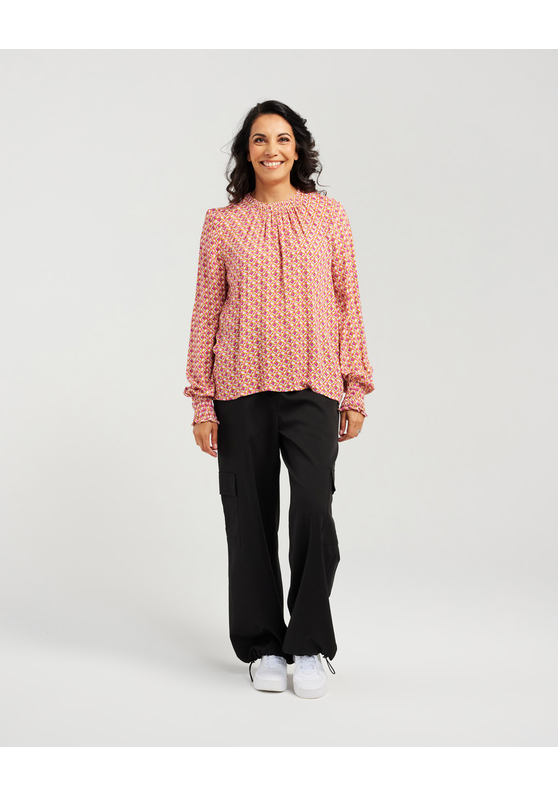 Soft Gathered Women's Top