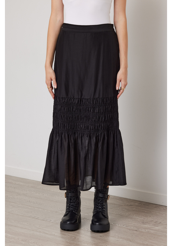 Meline Shirred Skirt