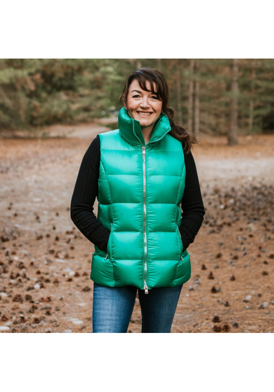 Ester Women's Packable Down Vest Moke Apparel Buy Moke Apparel