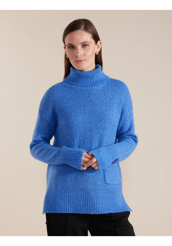 Longline Roll Neck Women's Sweater