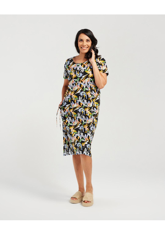 Bird Of Paradise Bubble Hem Dress