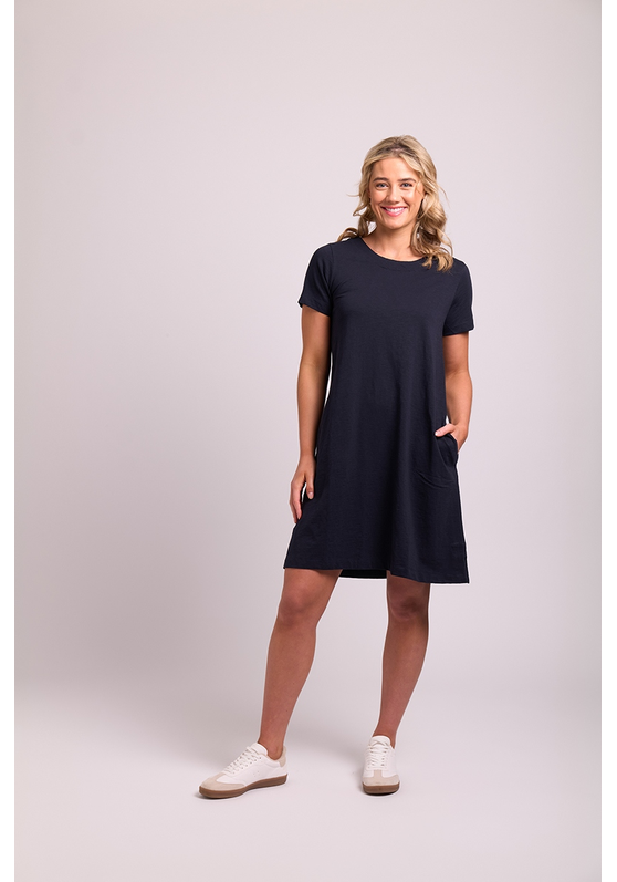 Foil Captain's Choice Dress