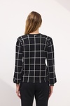 Stanford Check Cardigan