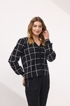 Stanford Check Cardigan