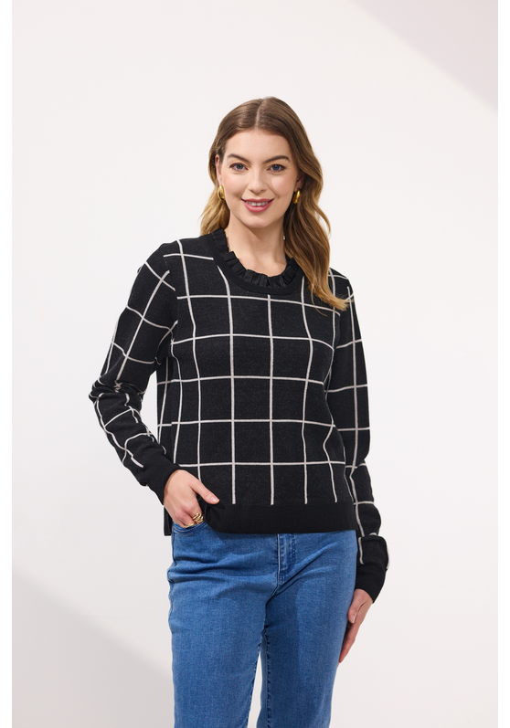 Newport Stanford Check Spliced Jumper
