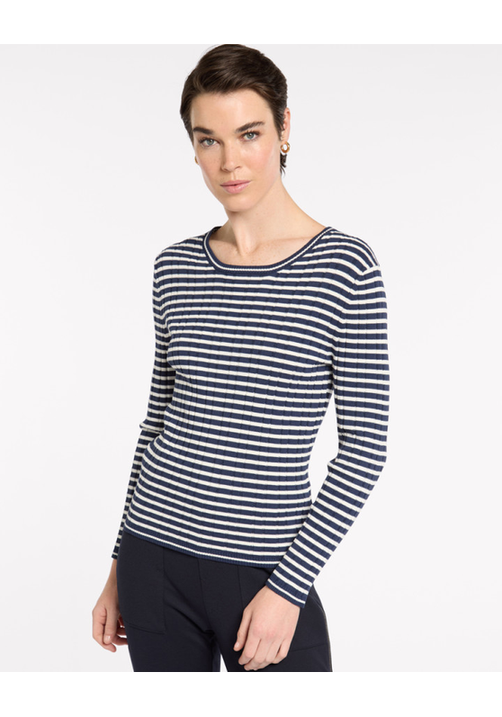 Marco Polo Fine Stripe Rib Knit