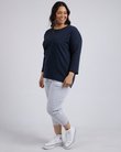 Annie 3/4 Sleeve Tee