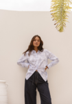 Lace Stripe Shirt