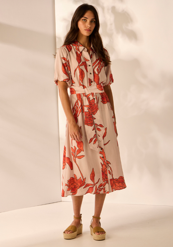 Lania Chino Dress