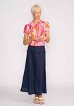 Crush Cap Sleeve Shirt