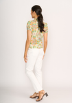 Crush Cap Sleeve Shirt