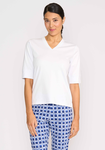 Slim V Neck Top