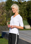 Slim V Neck Top