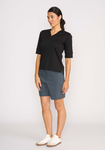 Slim V Neck Top