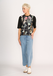 Combo Elbow Sleeve Top