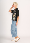 Combo Elbow Sleeve Top