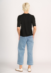 Combo Elbow Sleeve Top