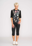 Combo Elbow Sleeve Top