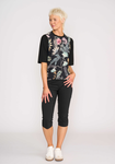 Combo Elbow Sleeve Top