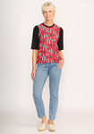 Combo Elbow Sleeve Top