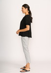 Scoop Hem Volume Slv Top