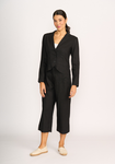 Back Scoop Hem Jacket