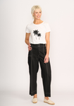 Contrast Stitch Trousers