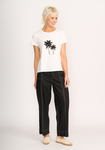 Contrast Stitch Trousers