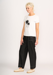 Contrast Stitch Trousers