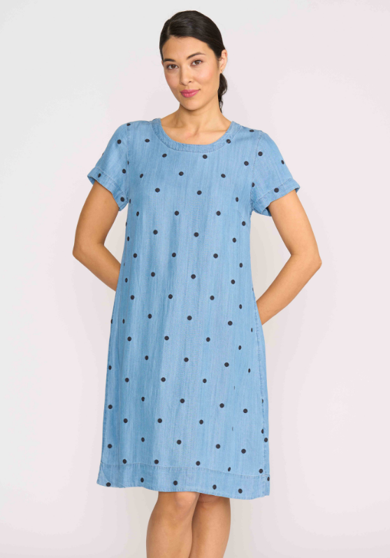 Oh Three Short Sleeve A-line Dress