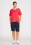 Pleat Back Top