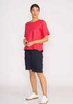 Pleat Back Top