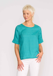 Pleat Back Top