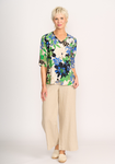 Pintuck Scoop Hem Top