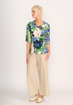 Pintuck Scoop Hem Top