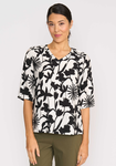Pintuck Scoop Hem Top