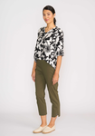 Pintuck Scoop Hem Top