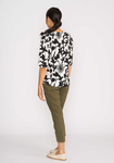 Pintuck Scoop Hem Top