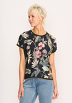Round Neck Knit Back Top