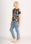 Round Neck Knit Back Top